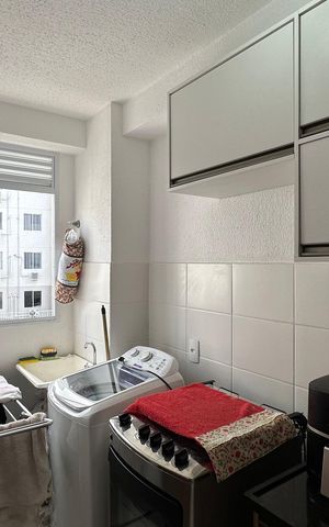 Apartamento para alugar com 46m², 1 quarto e 1 vaga Apartamento para alugar com 46m², 1 quarto e 1 vagaÁrea de Serviço