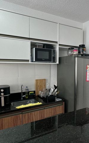 Apartamento para alugar com 46m², 1 quarto e 1 vaga Apartamento para alugar com 46m², 1 quarto e 1 vagaCozinha