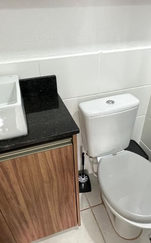 Apartamento para alugar com 46m², 1 quarto e 1 vaga Apartamento para alugar com 46m², 1 quarto e 1 vagaBanheiro
