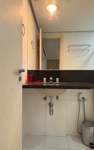 Apartamento para alugar com 45m², 1 quarto e sem vaga Apartamento para alugar com 45m², 1 quarto e sem vagaSuíte - banheiro