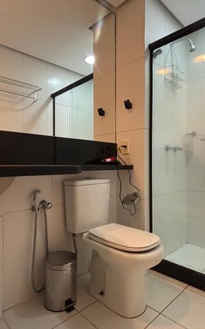 Apartamento para alugar com 45m², 1 quarto e sem vaga Apartamento para alugar com 45m², 1 quarto e sem vagaSuíte - banheiro