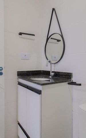 Apartamento para alugar com 57m², 2 quartos e 1 vaga Apartamento para alugar com 57m², 2 quartos e 1 vagaBanheiro Social