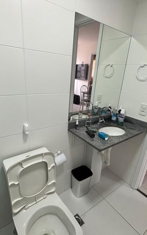 Apartamento para alugar com 34m², 2 quartos e sem vaga Apartamento para alugar com 34m², 2 quartos e sem vagaBanheiro