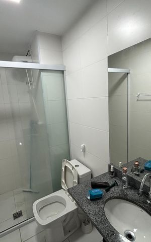 Apartamento para alugar com 34m², 2 quartos e sem vaga Apartamento para alugar com 34m², 2 quartos e sem vagaBanheiro