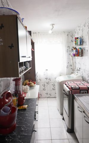 Apartamento à venda com 44m², 2 quartos e 1 vagaCozinha e Área de Serviço