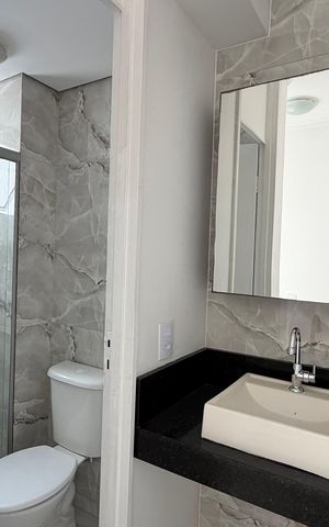 Apartamento para alugar com 60m², 2 quartos e 1 vaga Apartamento para alugar com 60m², 2 quartos e 1 vagaBanheiro