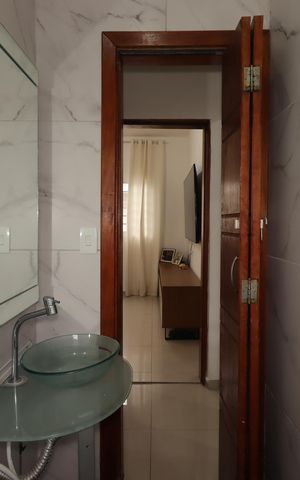 Apartamento à venda com 70m², 2 quartos e 2 vagasBanheiro da Suíte