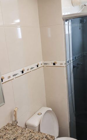 Apartamento para alugar com 87m², 3 quartos e 2 vagas Apartamento para alugar com 87m², 3 quartos e 2 vagasBanheiro da Suíte
