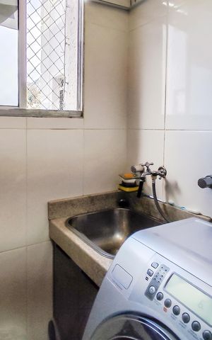 Apartamento à venda com 55m², 2 quartos e 2 vagasÁrea de Serviço