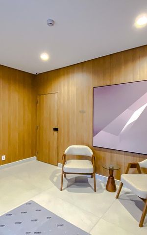 Studio à venda com 26m², 1 quarto e sem vagaÁrea comum