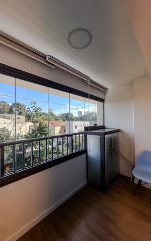 Studio à venda com 26m², 1 quarto e sem vaga Studio à venda com 26m², 1 quarto e sem vagaVaranda