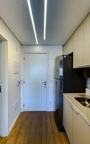 Studio à venda com 26m², 1 quarto e sem vaga Studio à venda com 26m², 1 quarto e sem vagaCozinha