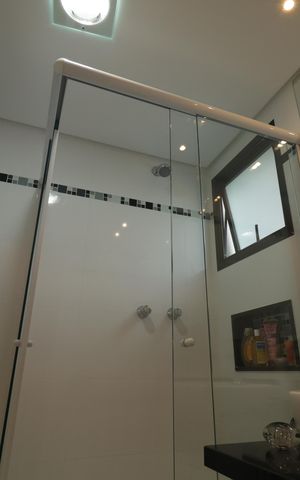 Apartamento à venda com 117m², 3 quartos e 2 vagasBanheiro da Suite
