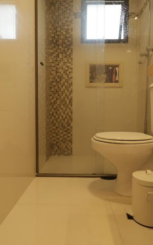 Apartamento à venda com 117m², 3 quartos e 2 vagasBanheiro Social
