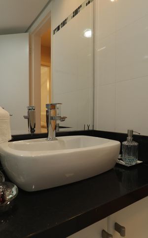 Apartamento à venda com 117m², 3 quartos e 2 vagasBanheiro da Suite