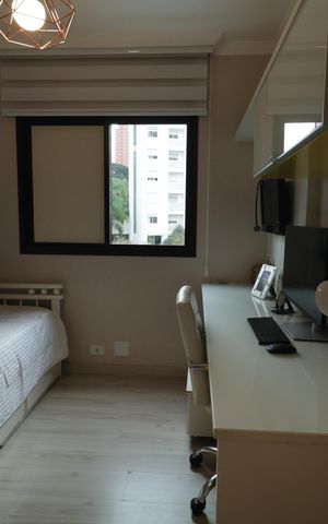 Apartamento à venda com 117m², 3 quartos e 2 vagasQuarto 2