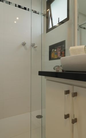 Apartamento à venda com 117m², 3 quartos e 2 vagasBanheiro da Suite