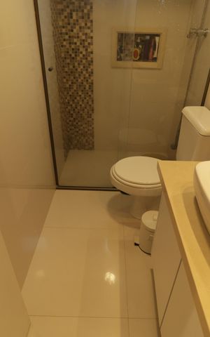 Apartamento à venda com 117m², 3 quartos e 2 vagasBanheiro Social