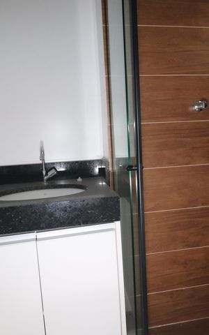 Apartamento à venda com 90m², 2 quartos e 1 vagaBanheiro Quarto 1 Suíte