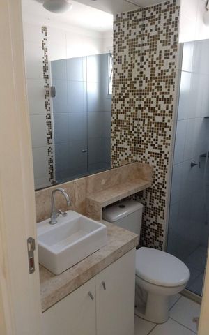 Apartamento à venda com 48m², 2 quartos e 1 vagaBanheiro