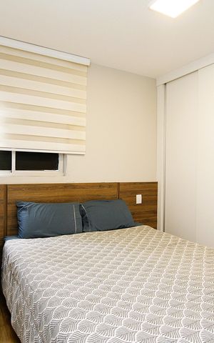 Apartamento à venda com 87m², 2 quartos e 2 vagasQuarto 2 - Suíte