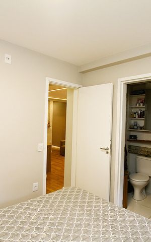 Apartamento à venda com 87m², 2 quartos e 2 vagasQuarto 2 - Suíte