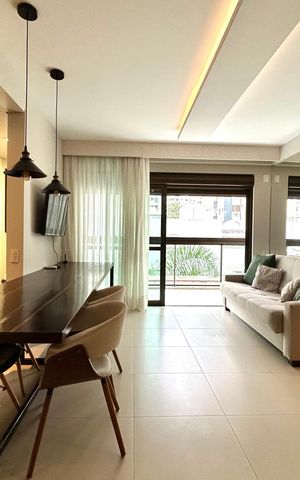 Apartamento para alugar com 56m², 1 quarto e 1 vaga Apartamento para alugar com 56m², 1 quarto e 1 vagaSala