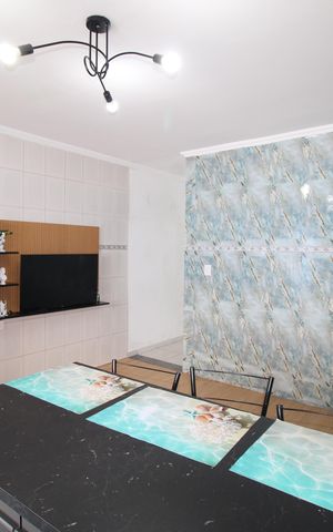 Casa para alugar com 50m², 1 quarto e 1 vagaSala/Cozinha