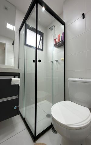 Apartamento à venda com 75m², 3 quartos e 2 vagas Apartamento à venda com 75m², 3 quartos e 2 vagasQuarto 1 - Suíte Banheiro