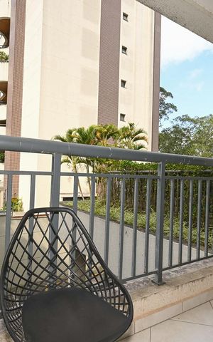 Studio para alugar com 38m², 1 quarto e 1 vagaVaranda