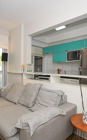 Studio para alugar com 38m², 1 quarto e 1 vagaSala