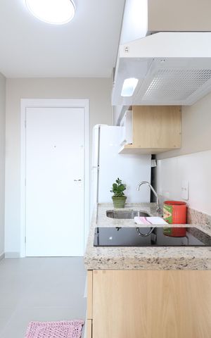 Apartamento à venda com 24m², 1 quarto e sem vagaCozinha 