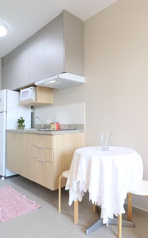 Apartamento à venda com 24m², 1 quarto e sem vagaCozinha 