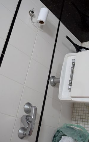 Apartamento para alugar com 115m², 3 quartos e 1 vagaBanheiro da Suíte