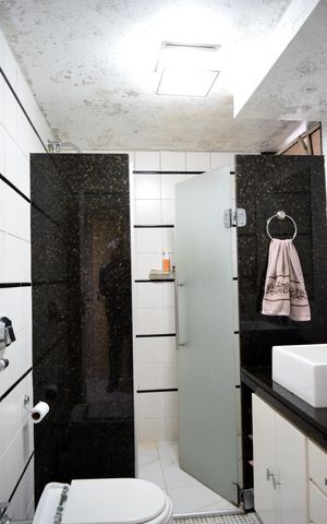 Apartamento para alugar com 115m², 3 quartos e 1 vagaBanheiro da Suíte