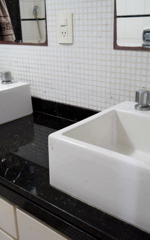 Apartamento para alugar com 115m², 3 quartos e 1 vagaBanheiro da Suíte