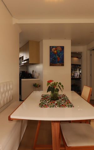 Apartamento à venda com 54m², 2 quartos e 1 vagaSala de Jantar