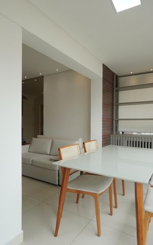 Apartamento à venda com 48m², 1 quarto e 1 vagaVaranda