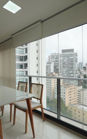 Apartamento à venda com 48m², 1 quarto e 1 vagaVaranda