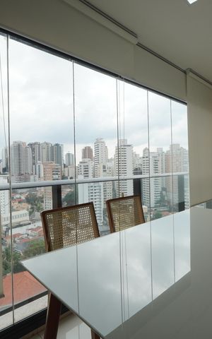 Apartamento à venda com 48m², 1 quarto e 1 vagaVaranda