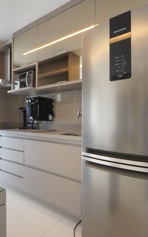 Apartamento à venda com 48m², 1 quarto e 1 vagaCozinha