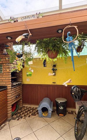 Casa de condomínio à venda com 100m², 2 quartos e 1 vaga Casa de condomínio à venda com 100m², 2 quartos e 1 vagaÁrea de Serviço/ Churrasqueira