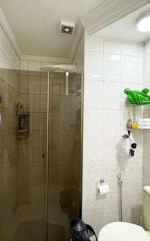 Casa de condomínio à venda com 100m², 2 quartos e 1 vaga Casa de condomínio à venda com 100m², 2 quartos e 1 vagaBanheiro