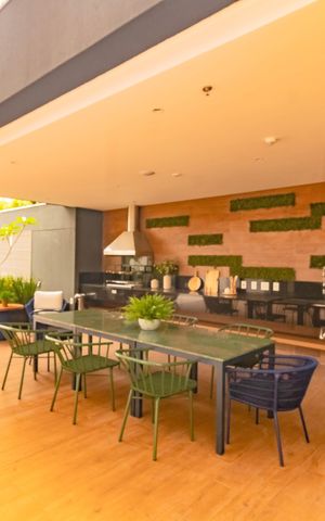 Apartamento para alugar com 54m², 1 quarto e 1 vaga