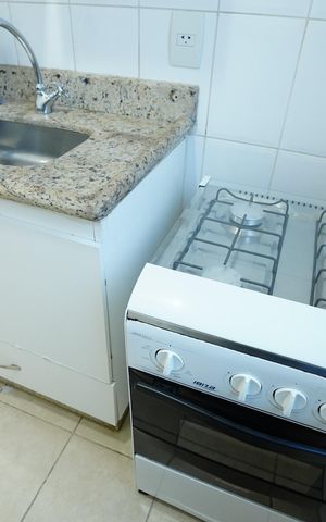 Apartamento à venda com 45m², 1 quarto e 1 vaga