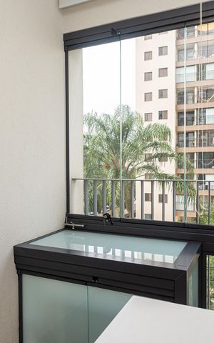 Studio à venda com 23m², 1 quarto e sem vaga Studio à venda com 23m², 1 quarto e sem vagaVaranda do Quarto