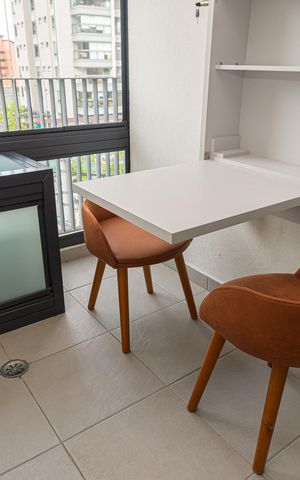 Studio à venda com 23m², 1 quarto e sem vaga Studio à venda com 23m², 1 quarto e sem vagaVaranda do Quarto