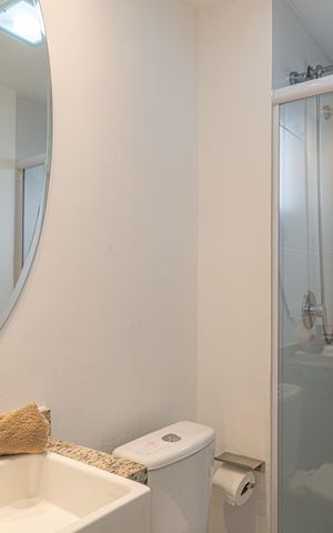 Studio à venda com 23m², 1 quarto e sem vaga Studio à venda com 23m², 1 quarto e sem vagaBanheiro