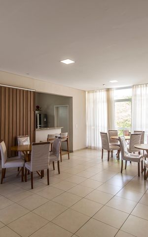 Apartamento para alugar com 60m², 2 quartos e 1 vagaÁrea comum - Salão de festas