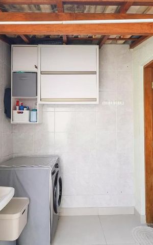 Casa de condomínio à venda com 116m², 3 quartos e 2 vagasÁrea de serviço